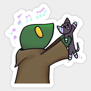 Plushie Dance Tonberry, A Zombie Cheshire Productions Emote Sticker